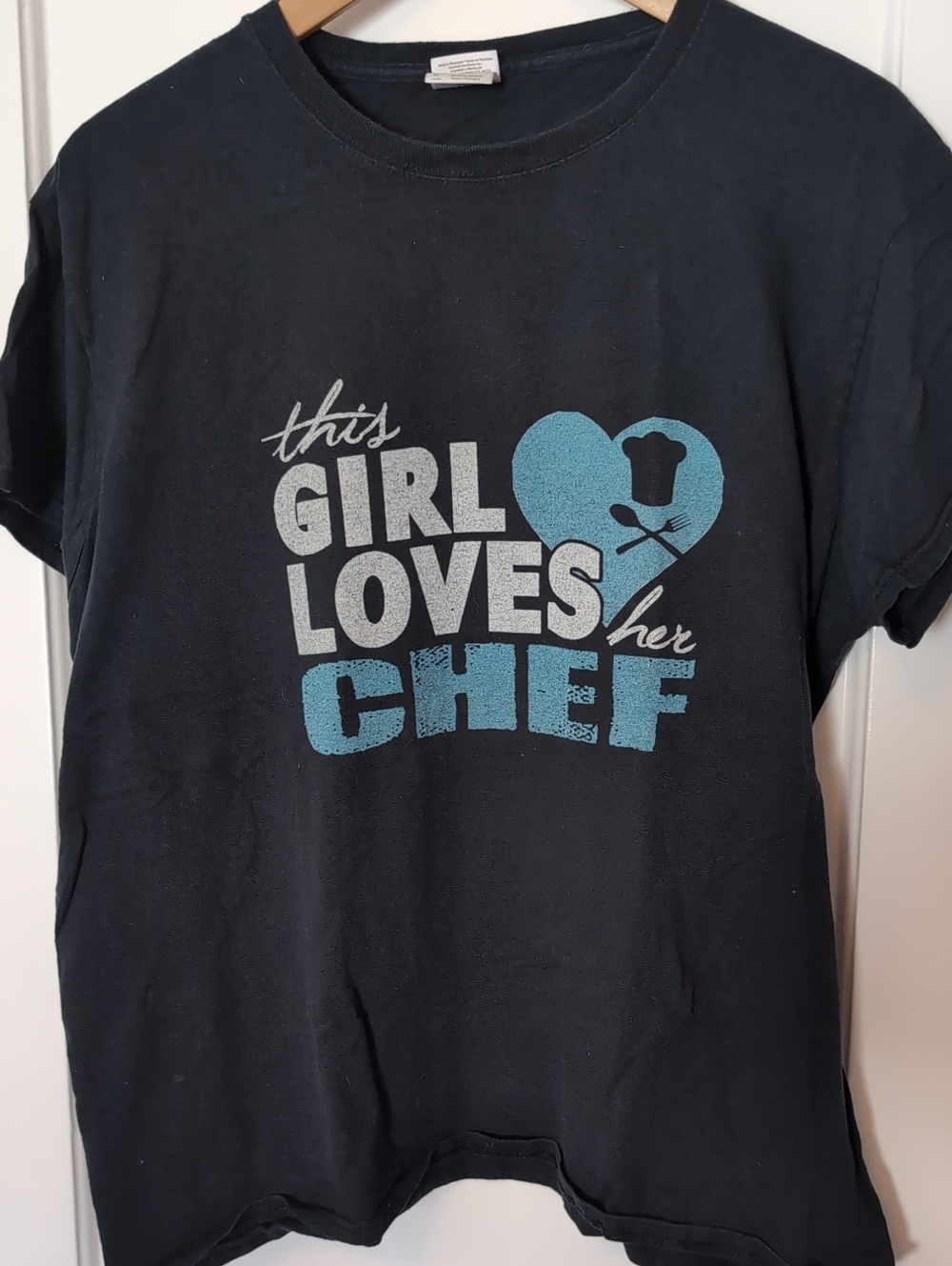 "This Girl Loves Her Chef" Graphic T-shirt